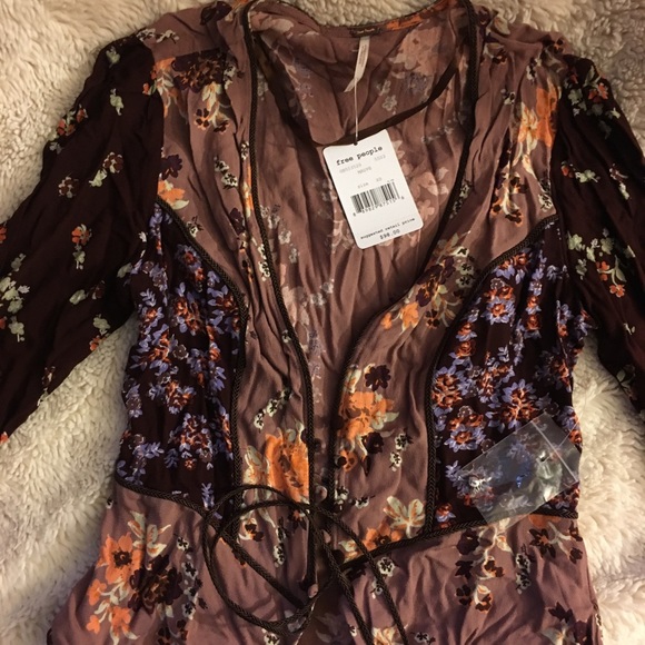 NWT Free people the way the world turns blouse NWT - Picture 3 of 4